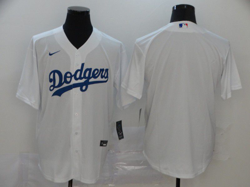 Men Los Angeles Dodgers Blank White Nike Game MLB Jerseys->women mlb jersey->Women Jersey